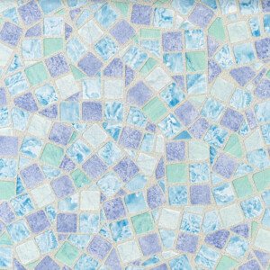 Kék mozaik öntapadós tapéta 45cmx1m