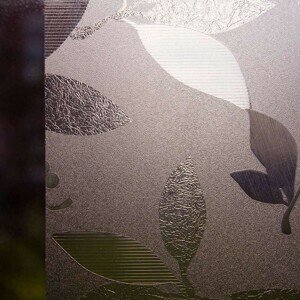 3D leaves sztatikus üvegdekor ablakfólia 45cmx1,5m