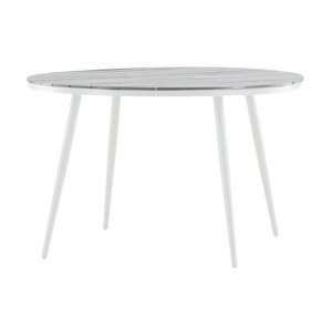 Kerti asztal Dallas 2467 (Szürke + Fehér)