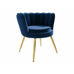 Fotel Miramar 127 (Kék + Arany)