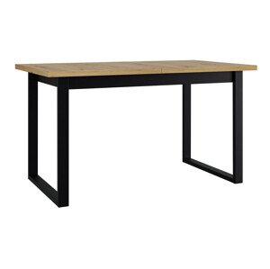Asztal Victorville 353 (Artisan tölgy + Fekete)