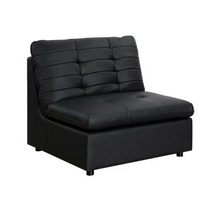 Kisebb egységekből álló, külön is használható fotel Riverton L104 (Fekete)